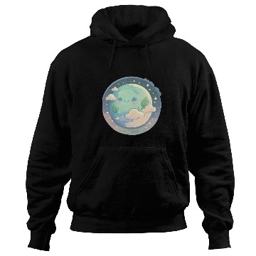 Discover Earth Happy Cute Space Science Planet Environment Hoodies