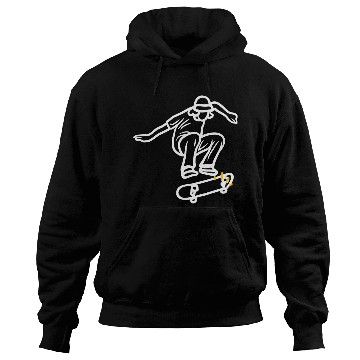 Discover Modern Illustrated Skateboard Hoodies