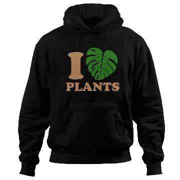 Discover I love plants Hoodies