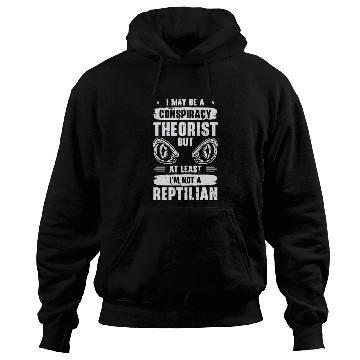 Discover Lizard Reptilian Agenda Conspiracy Theory Hoodies