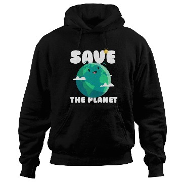 Discover Save The Planet Ecologic Idea Hoodies