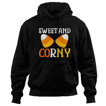 Discover Halloween Design Candy Corn Sweet And Corny Hoodies
