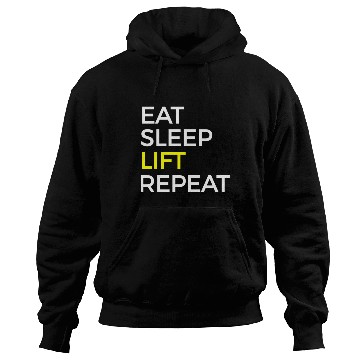 Discover Lift Weightlifting Exercise Training Hoodies