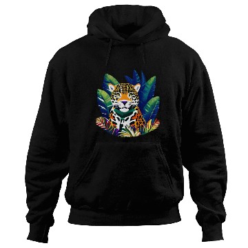 Discover Jaguar in the Tropics Hoodies