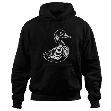 Discover Duck Bird Nature Pond Hoodies