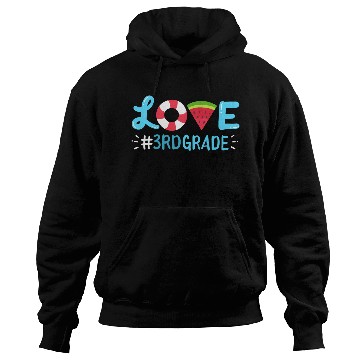 Discover 3rd Grade Watermelon Summer Student nature Hoodies