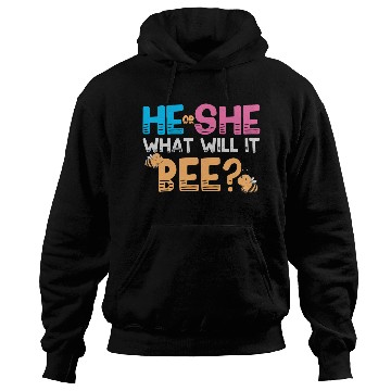 Discover Gender Reveal Bee green Hoodies