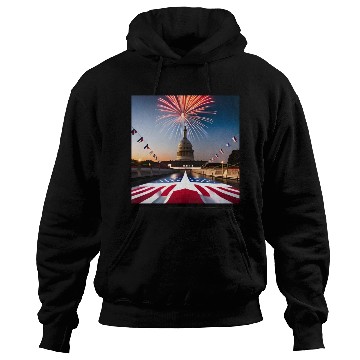 Discover Independence Day, U.S.A., celebration, party, year Hoodies