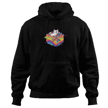 Discover Rainbow LGBT Community Cutie Kitty Pride Lesbian Hoodies