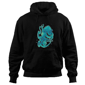 Discover Blue Green Octopus Hoodies