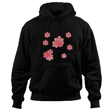 Discover orange flower stickers Hoodies