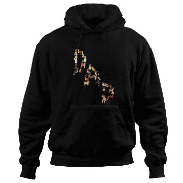 Discover Dog Dad -Many Breeds Hoodies