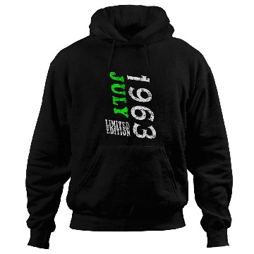 Discover July 1963 Anniversary July 1963 July Hoodies