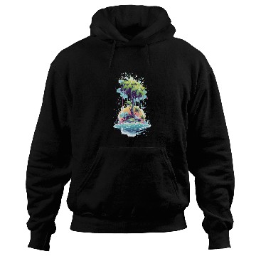 Discover tropical time Hoodies
