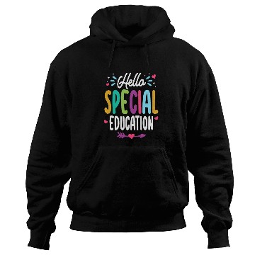 Discover Hello Special Education Back To School Teacher Hoodies