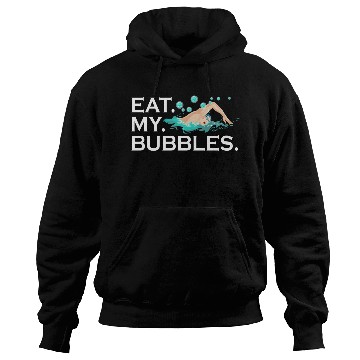 Discover Eat My Bubbles Swim Hoodies