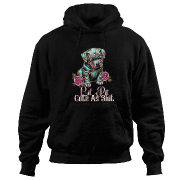 Discover Little Pit Cute As Shit | Adorable Hoodies Design
