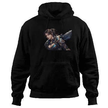 Discover Sexy female gamer chick Hoodies
