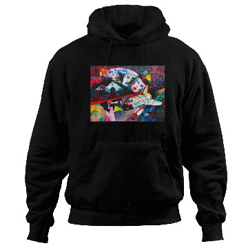 Discover Moonshot Surreal Space Fantasy Hoodies