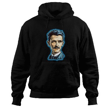 Discover Nikola Tesla Physics Nerd Geek Hoodies