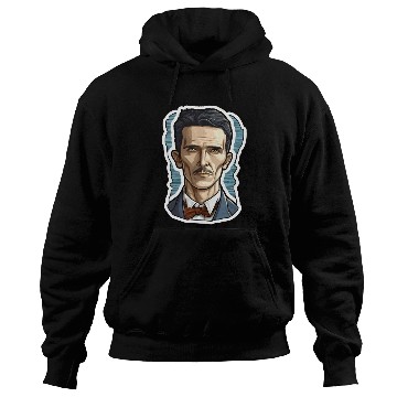 Discover Nikola Tesla Physics Nerd Geek Hoodies
