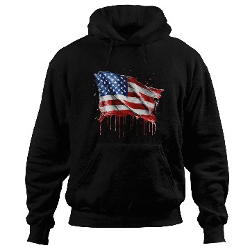 Discover American Flag v2 Hoodies
