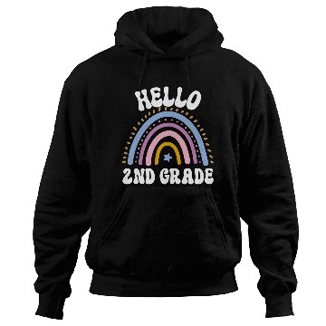 Discover Hello 2nd grade, back to school Hoodies