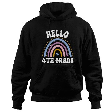 Discover Hello 4th grade, back to school Hoodies