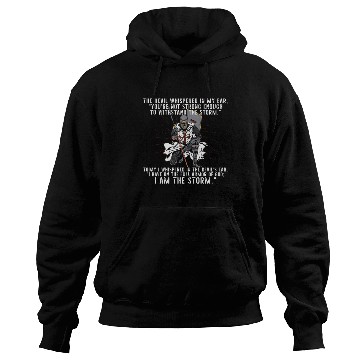 Discover The Devil Whispered In My Ear Templar Warrior Hoodies
