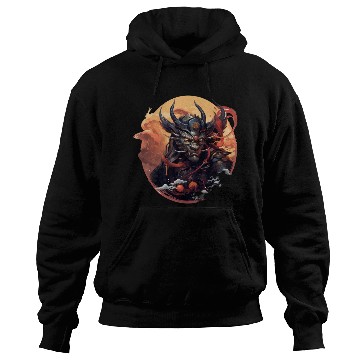 Discover japanese oni dragon Hoodies