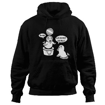 Discover Funny Cartoon Kid Sea Lion Cosplay Hoodies