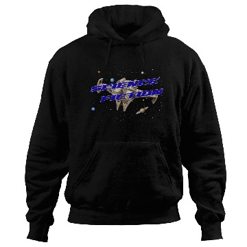 Discover Science Fiction Spaceship Planet Hoodies