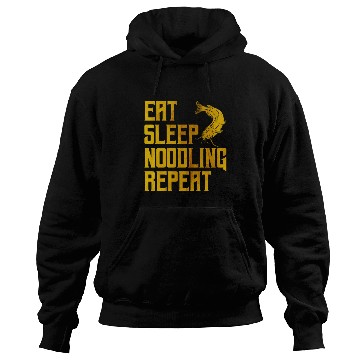 Discover Flathead Fish Eat Sleep Noodling Repeat Catfish Hoodies