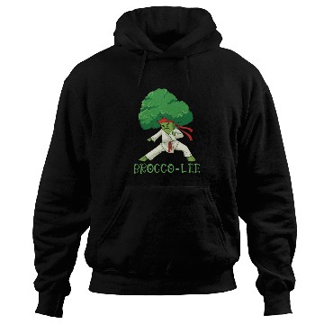 Discover Broccoli Martial Arts Karate MMA Boxing Kicks Hoodies