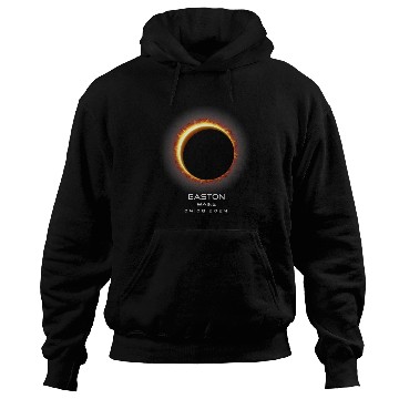 Discover 2024 Easton Maine Eclipse Memento Souvenir April Hoodies