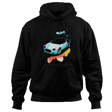 Discover Running car Hoodies