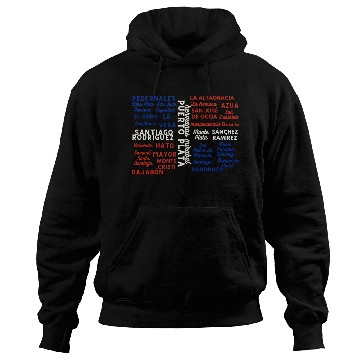 Discover Dominican Cities: Provincias Dominican Republic Hoodies