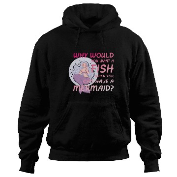 Discover Choose Mermaids Over Fish ‍ Hoodies
