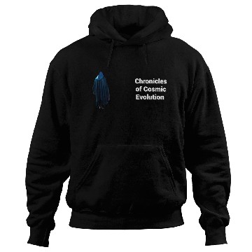 Discover Alien Gaze: Blue Ominous Luminescence Hoodies