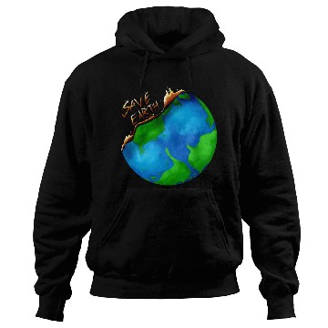 Discover Burning Earth Globe Save Earth For Earth Day Hoodies