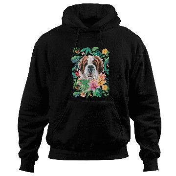 Discover Tropical Saint Bernard Hoodies