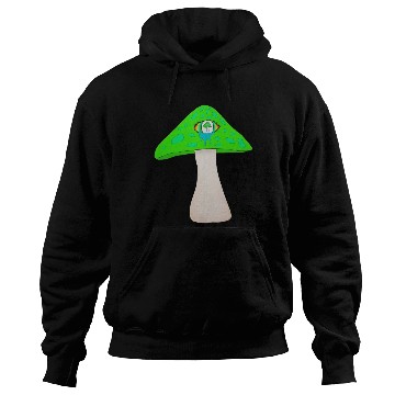 Discover Green Mushroom Hoodies