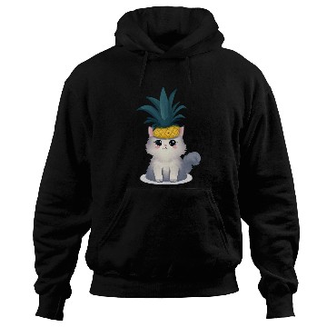 Discover Pineapple cat Hoodies