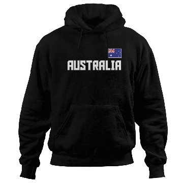 Discover Australia Flag Australian Pride Athletic Style Hoodies