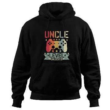 Discover UNCLE LEVEL UNLOCKED Hoodies