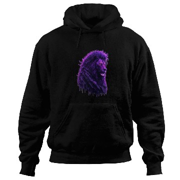 Discover Purple Lion Original Hoodies