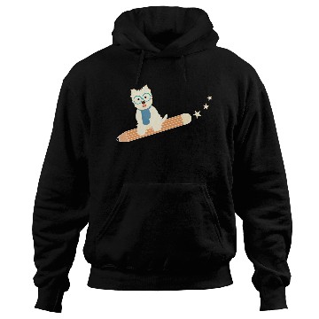Discover Back To School Student Dog Hoodies