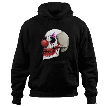Discover Laughing Clown Skull Fate Until Death Hoodies
