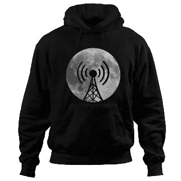 Discover Radio Moon Radio Operator Gift Hoodies