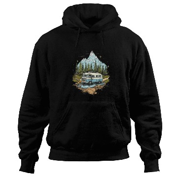 Discover camping, nature, independent, gift Hoodies